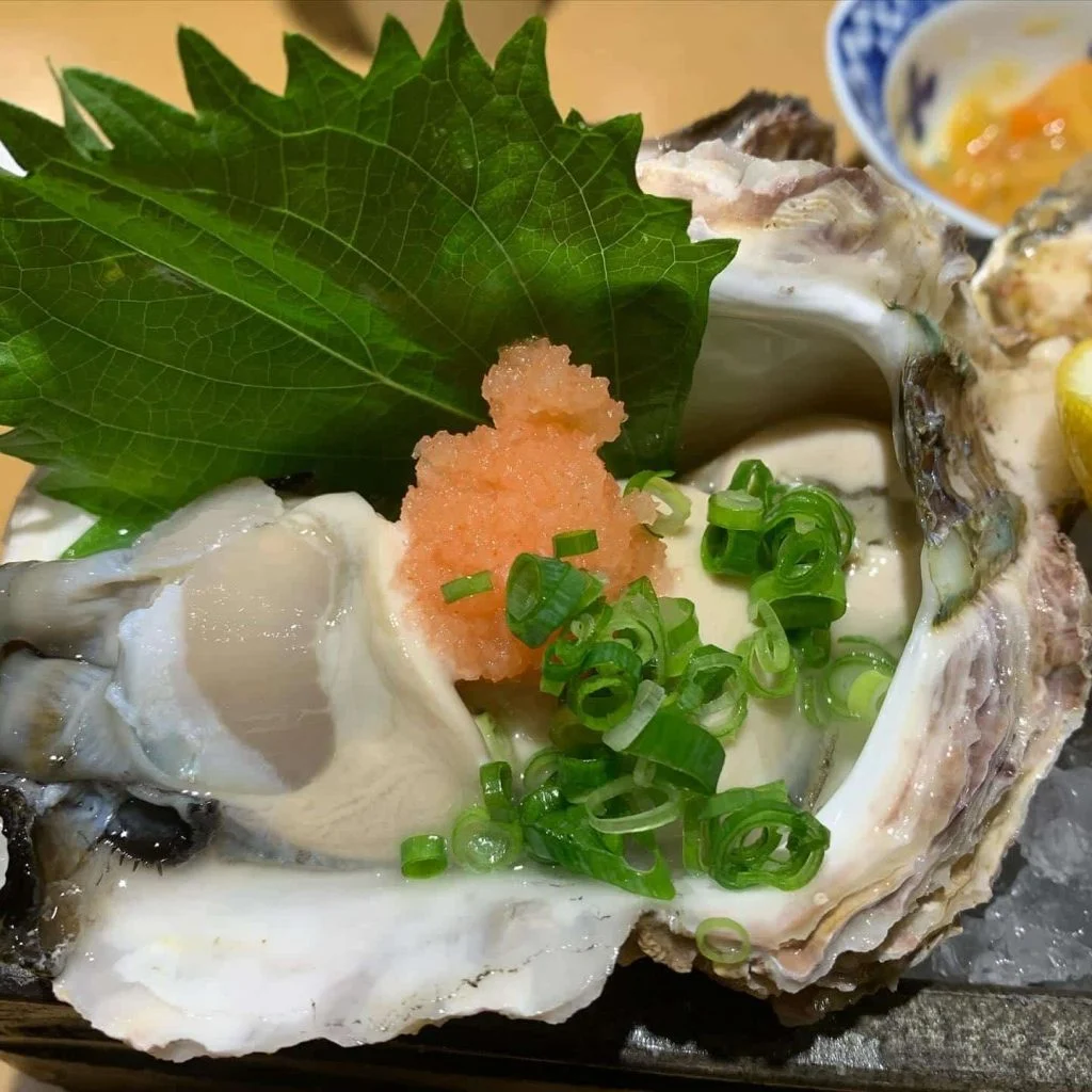 本日は宮城県産の牡蠣が入荷名駅/日本酒/マグロ/名駅居酒屋/天ぷら